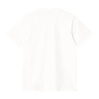 Carhartt Maglietta Bianca S/S Script