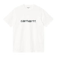 Carhartt Maglietta Bianca S/S Script