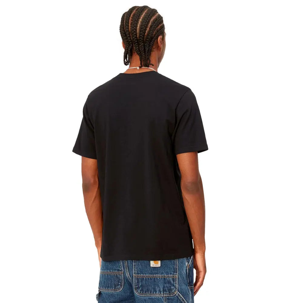 Maglietta Carhartt Black Pocket T Shirt