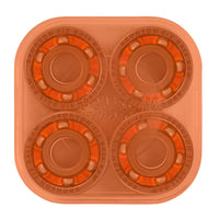 Bronson 6-Ball RAW Skateboard Bearings
