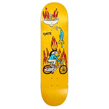 Polar Skate Deck Fire Ride Wheel Wells
