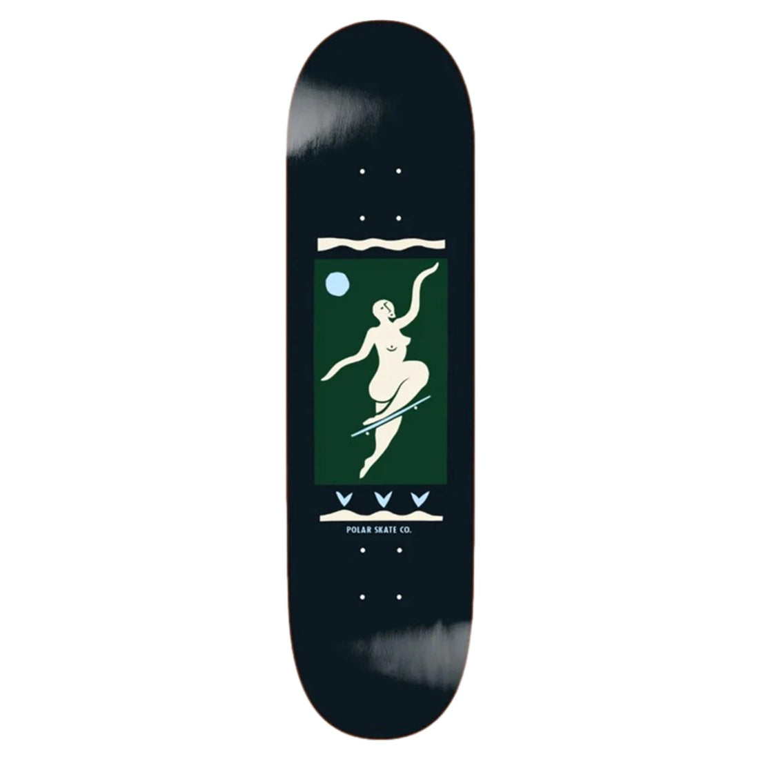 Polar Skate Co. Tabla Team No Comply Antracita