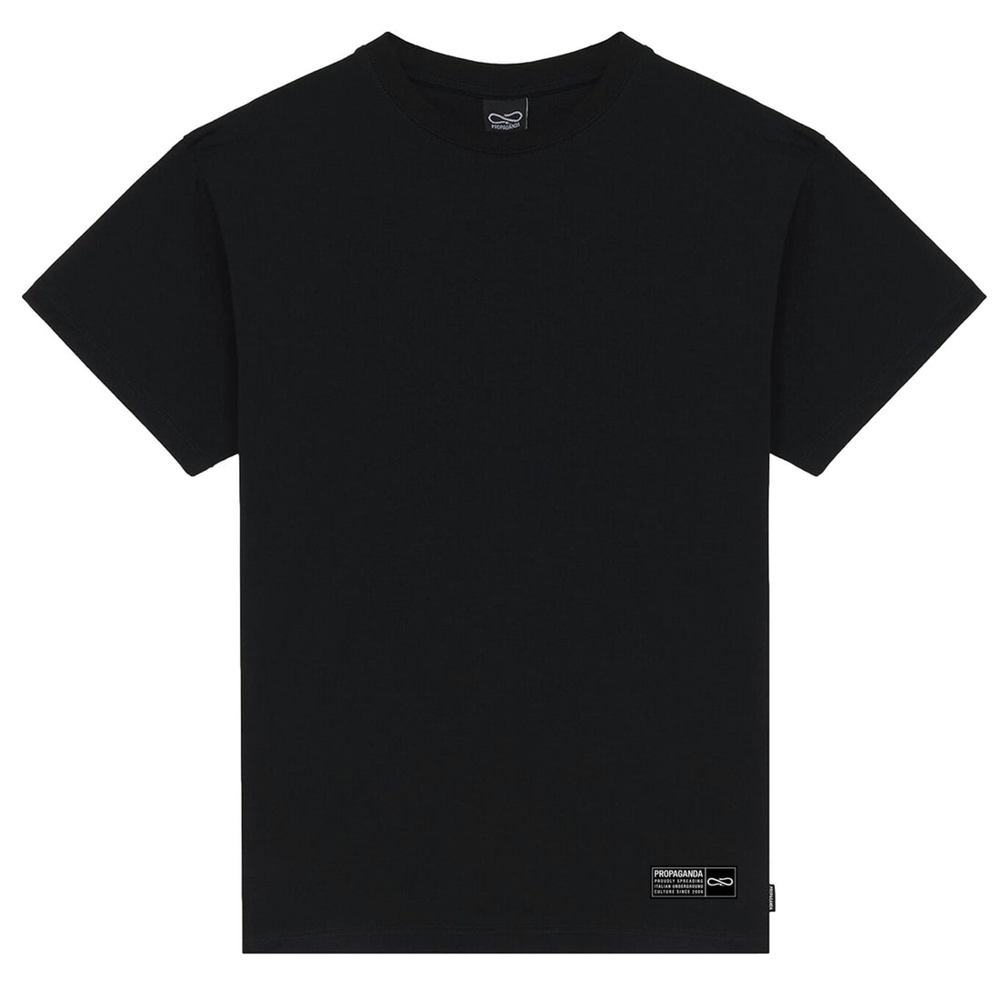 Propaganda Label Rust TEE Black