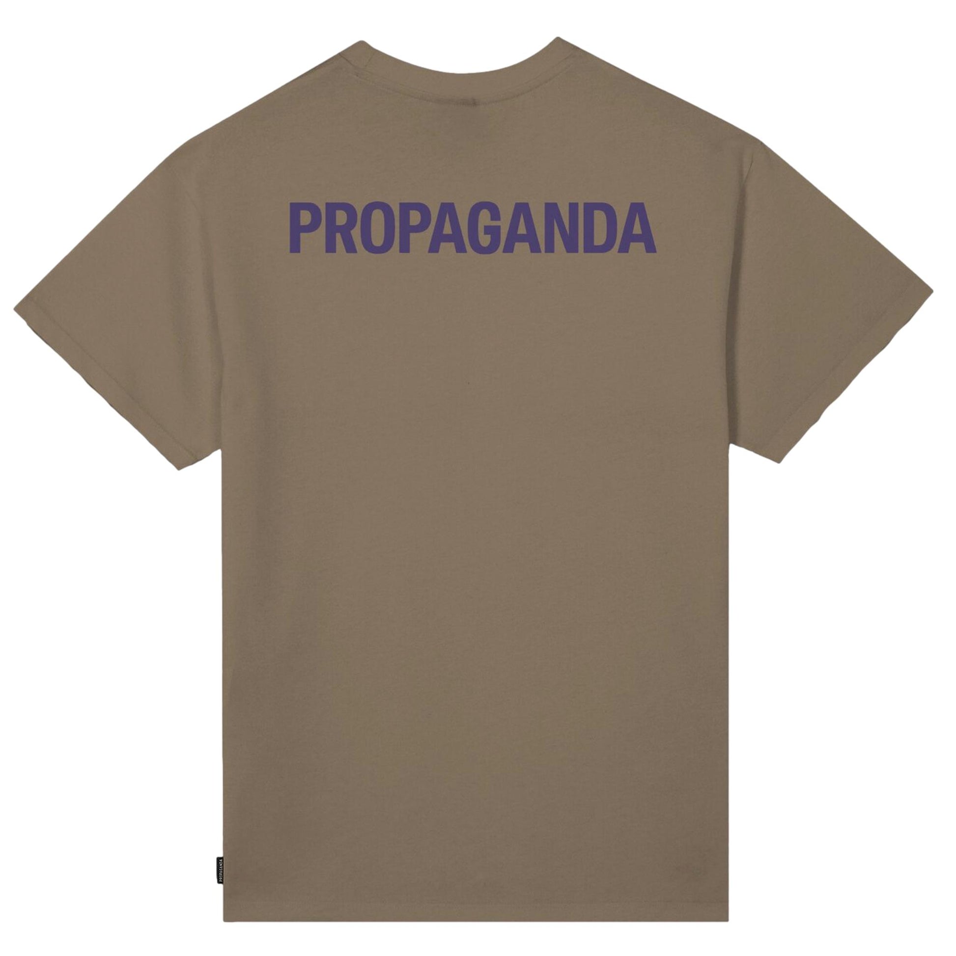 Propaganda Logo TEE Dark Sand