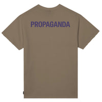 Propaganda Logo TEE Dark Sand