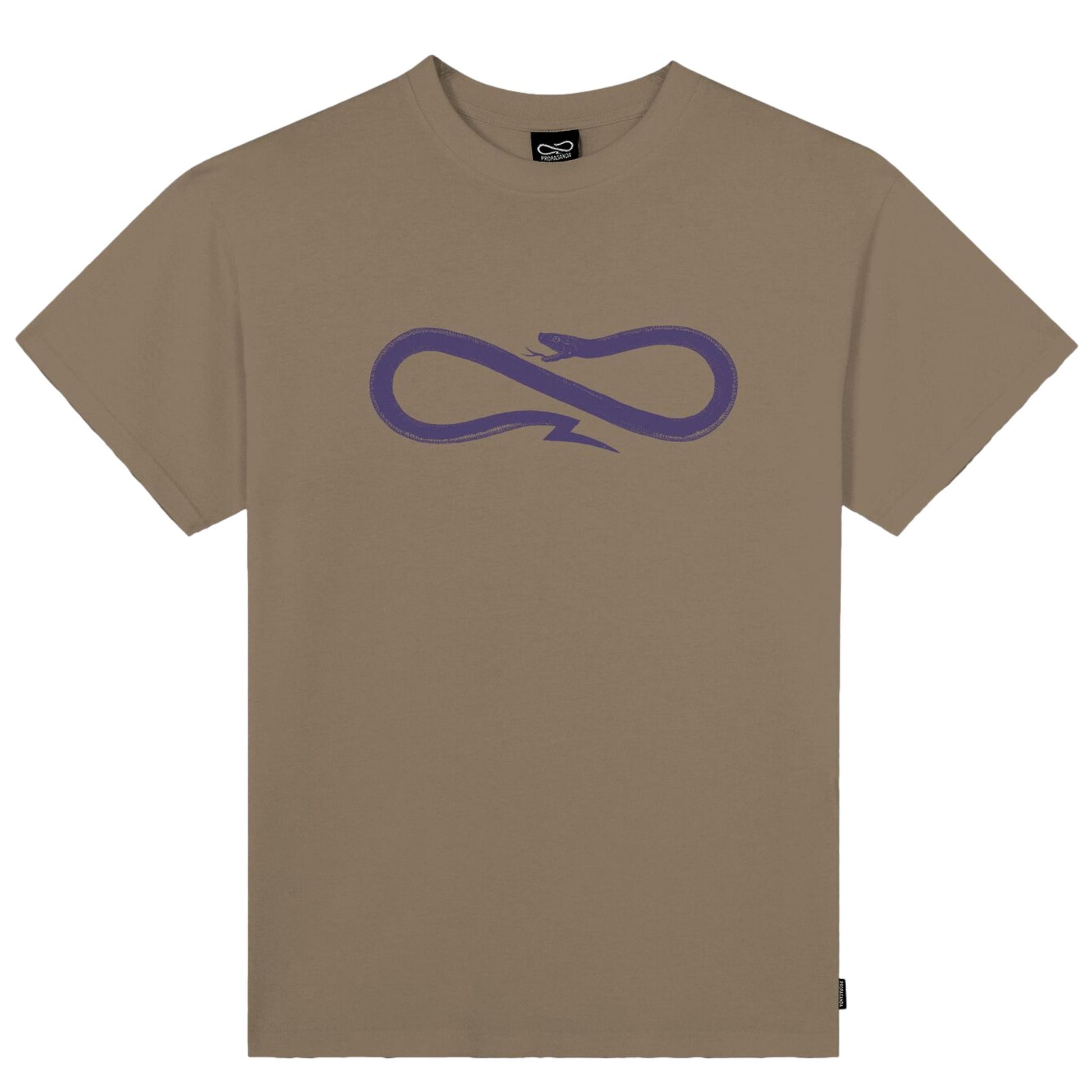Propaganda Logo TEE Dark Sand
