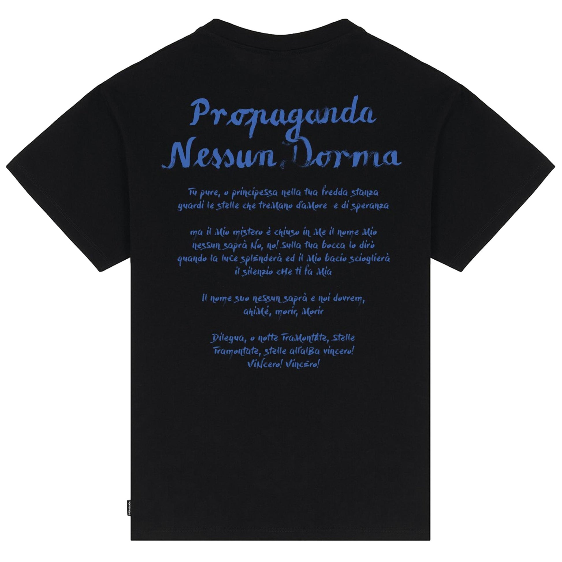 Propaganda Nessun Dorma TEE Black