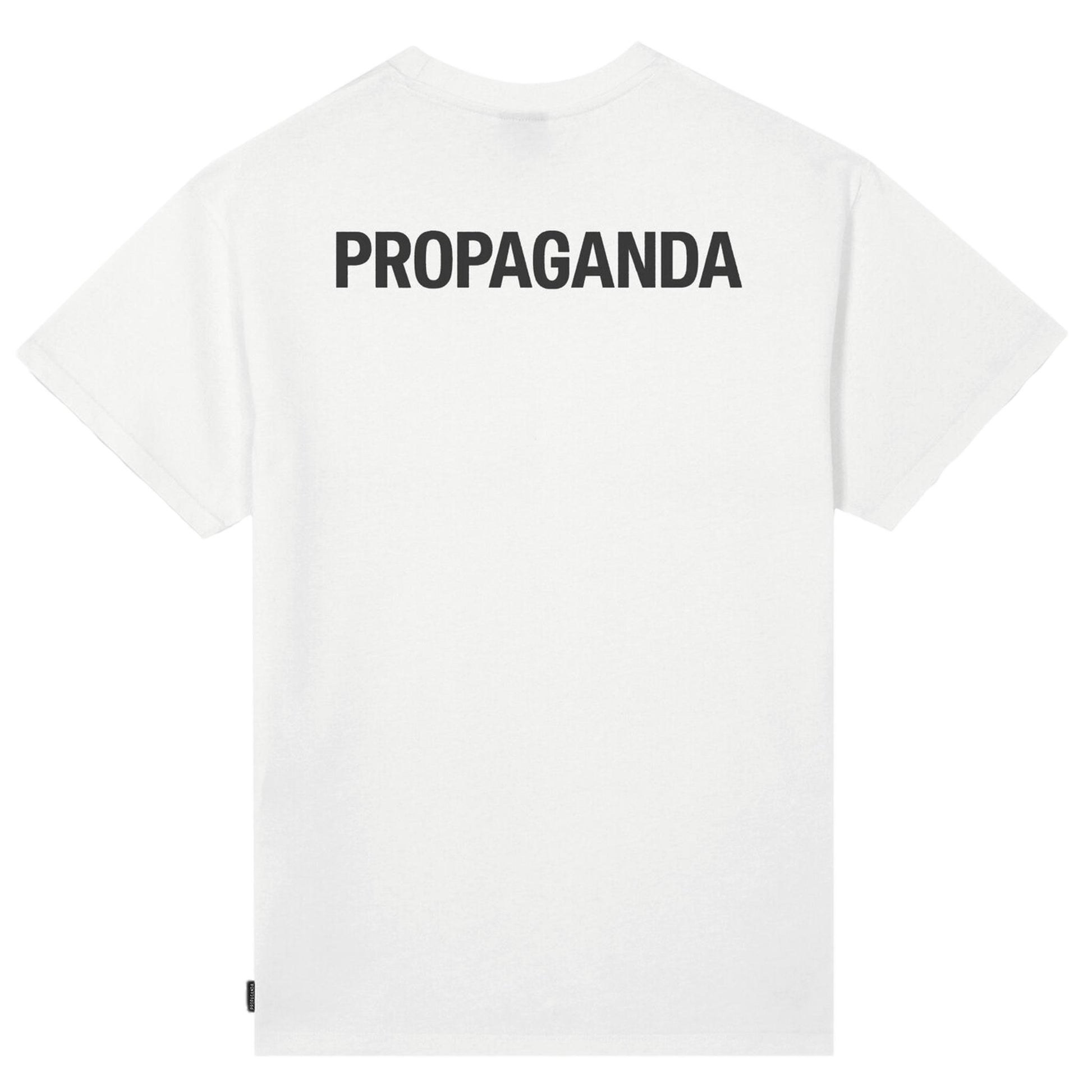 Propaganda Logo TEE White
