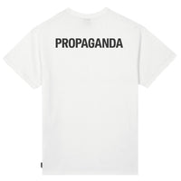 Propaganda Logo TEE White