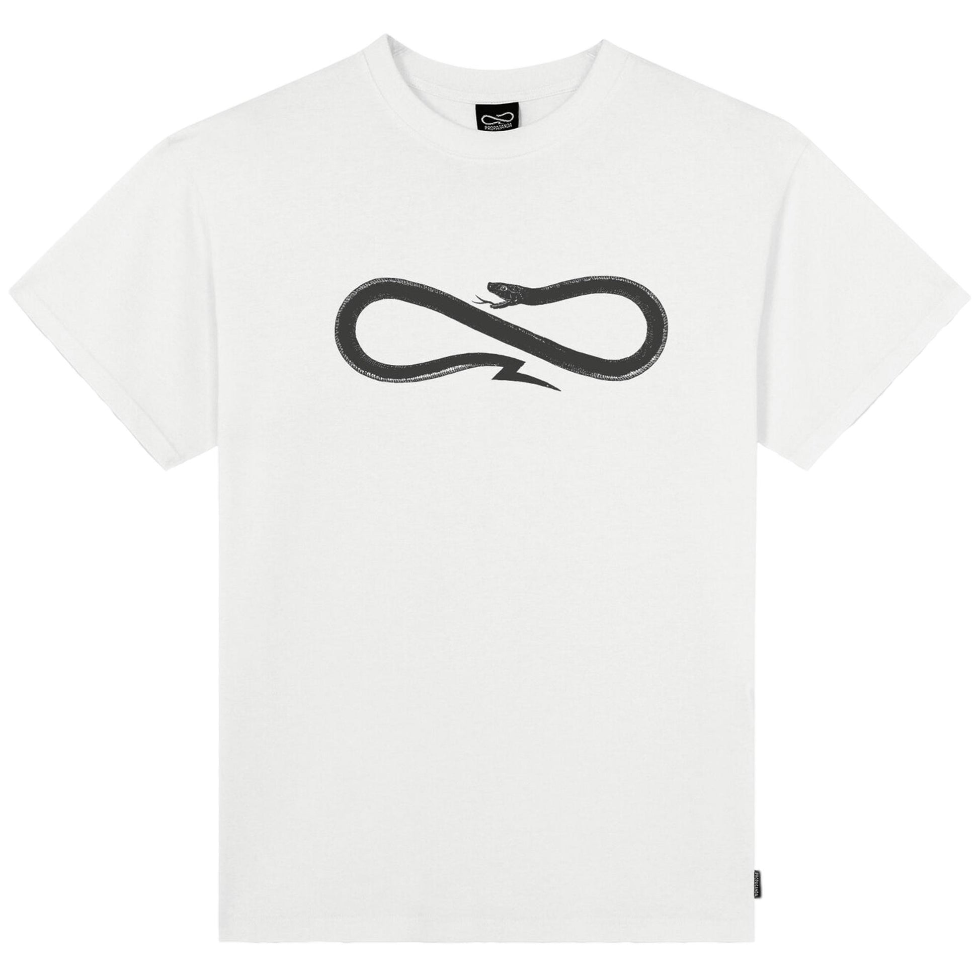 Propaganda Logo TEE White