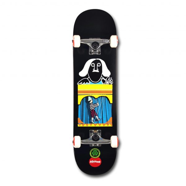 ALMOST SKATEBOARD PUPPET MASTER COMPLETO 8.125"