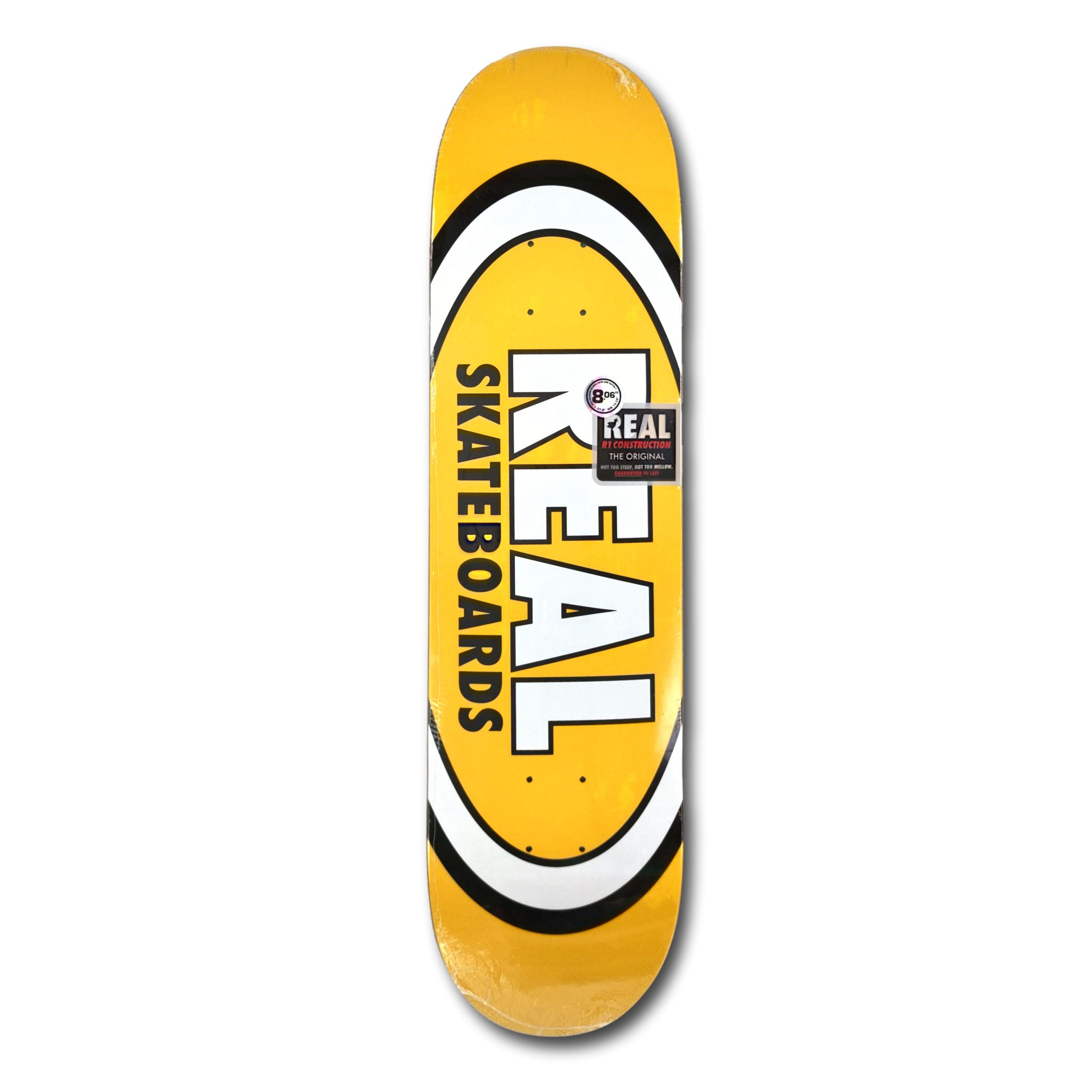 REAL SKATEBOARDS TEAM CLASSIC OVAL 8.06