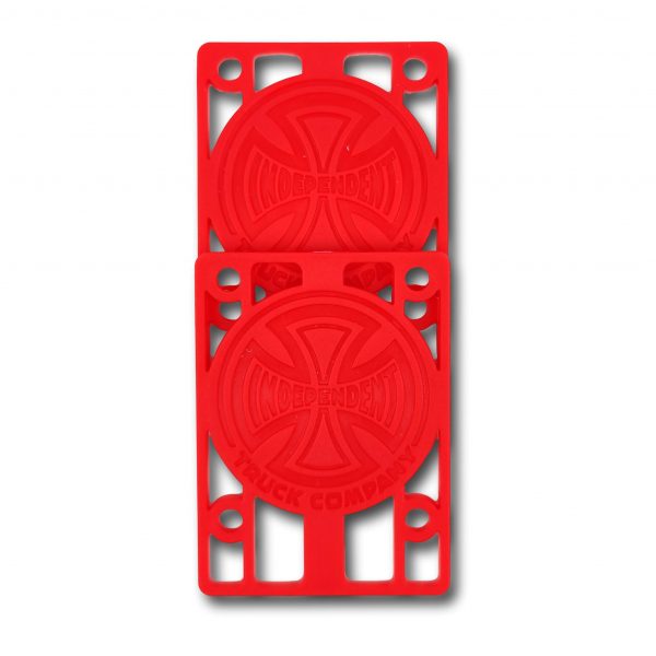 INDEPENDENT RISER PADS RED 1/8"