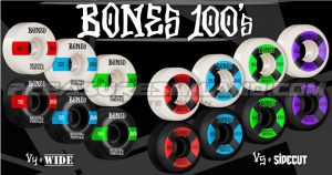 bones wheels 100s