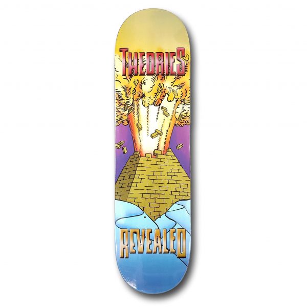 THEORIES SKATEBOARDS REVEALED DECK 8.0"