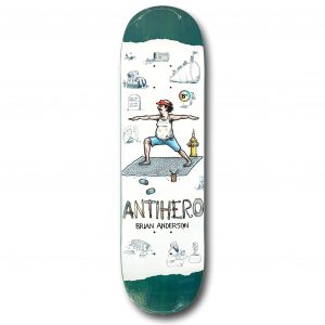 ANTI HERO SKATEBOARDS RECYCLING BRIAN ANDERSON DECK 8.5"