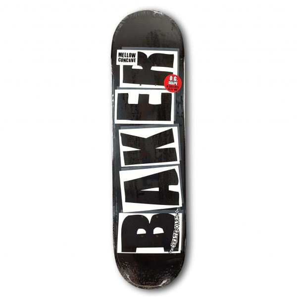 BAKER DECK TEAM BRAND LOGO BLACK DECK 8.125"