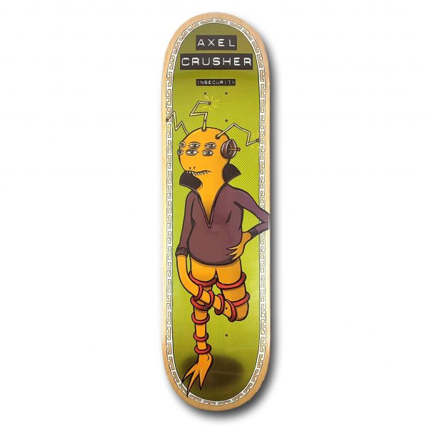 TOY MACHINE AXEL INSECURITY DECK 8.5"