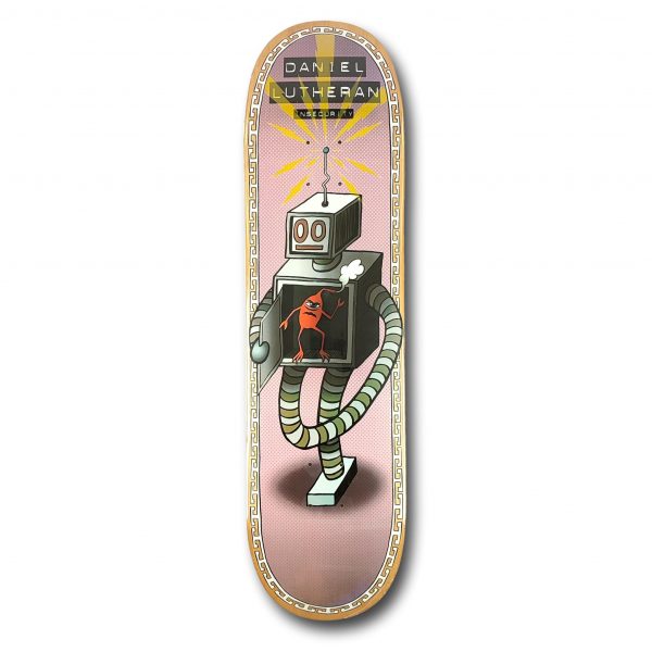 TOY MACHINE LUTHERAN INSECURITY DECK 8.25"