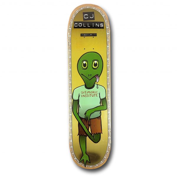 TOY MACHINE COLLINS INSECURITY DECK 7.75"
