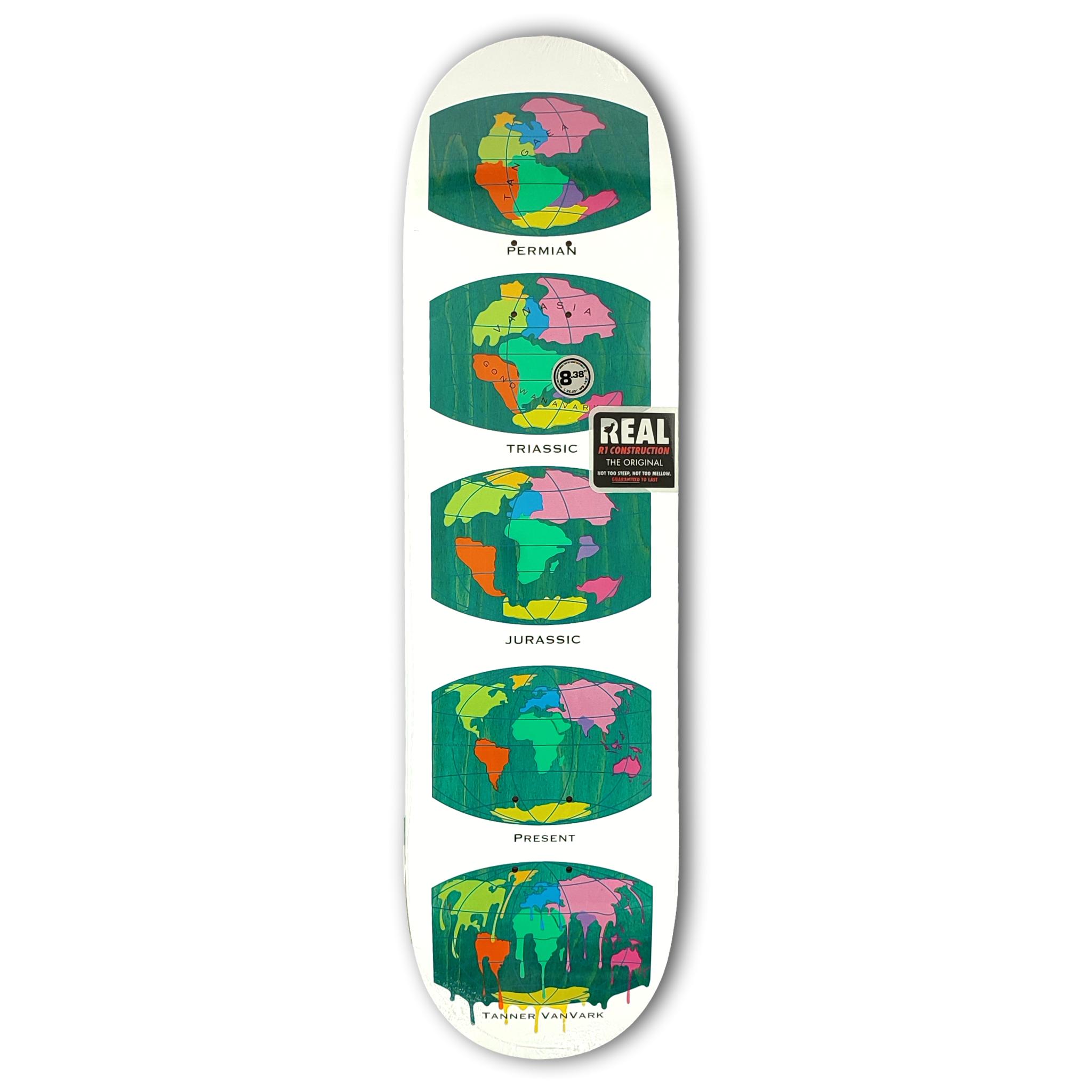 REAL SKATEBOARDS TANNER ALL EARTH DECK 8.38