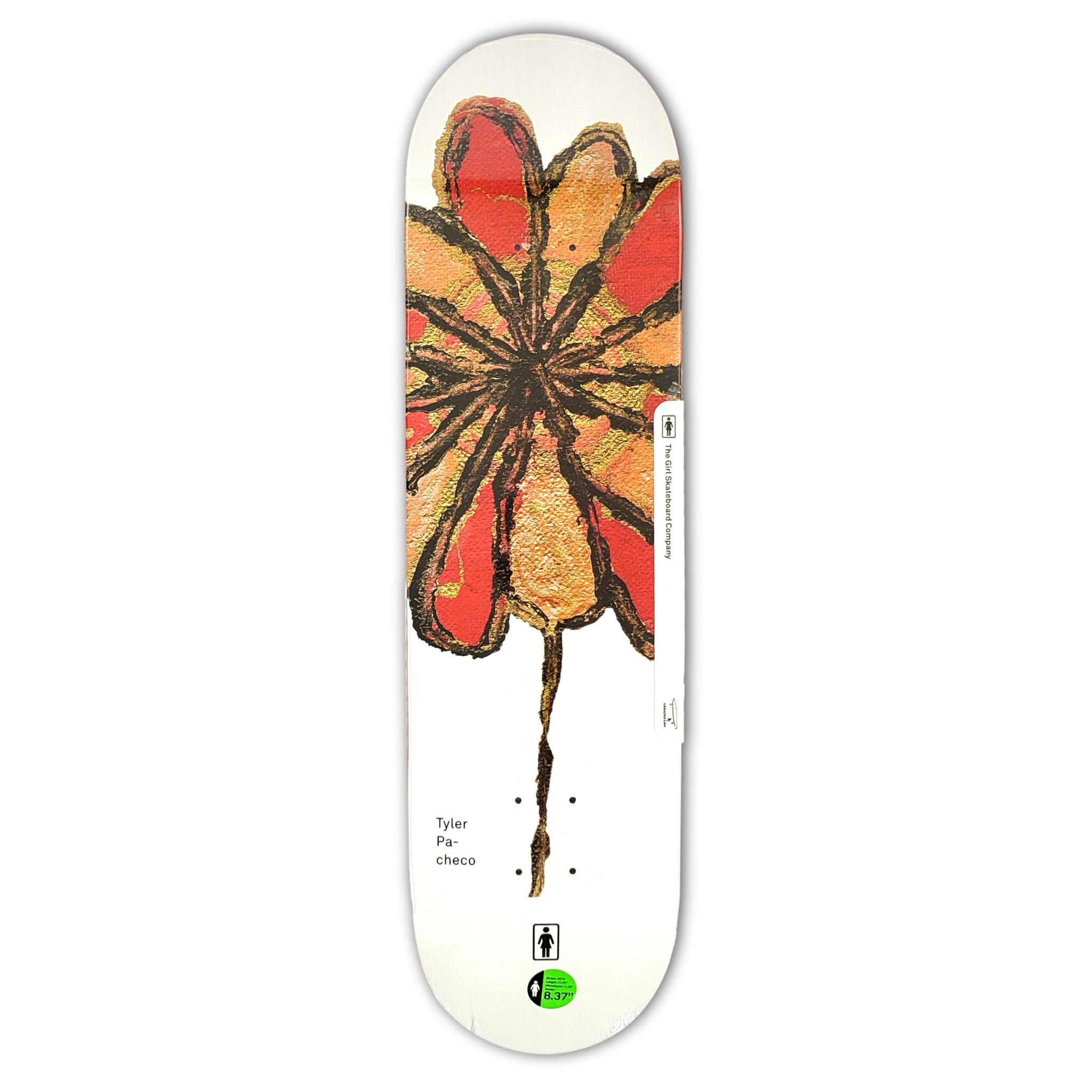 GIRL SKATEBOARDS PACHECO BLOOMING DECK 8.375
