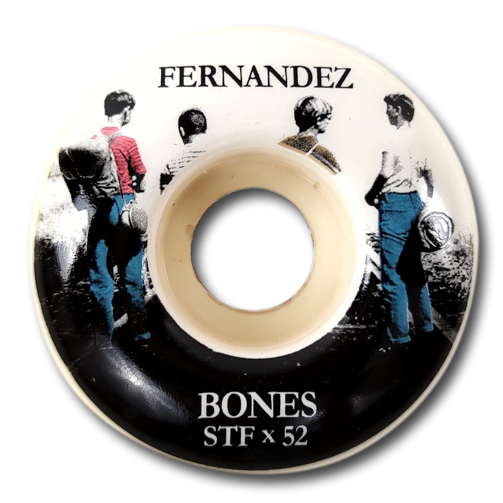 BONES WHEELS FERNANDEZ STF V1 STANDARDS 52MM 83B 103A