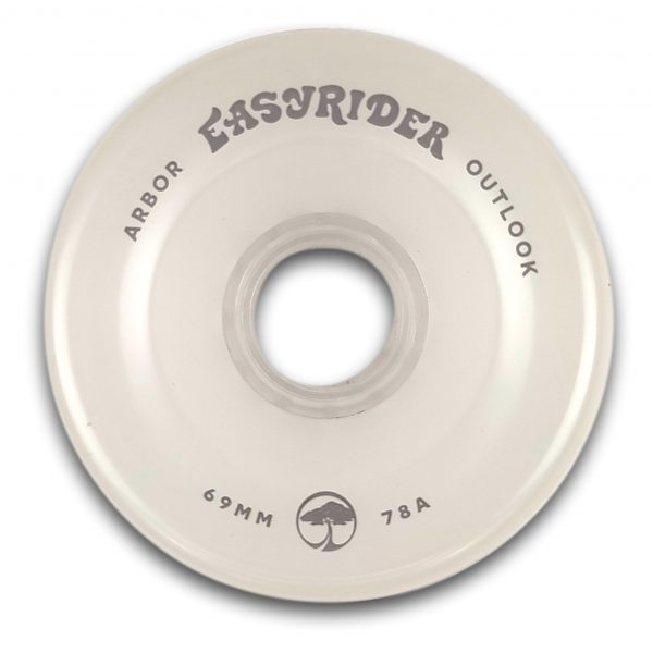 ARBOR WHEELS OUTLOOK WHITE GHOST 69MM 78A