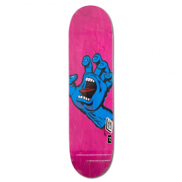 Santa Cruz Screaming Hand Skateboard 7.8"