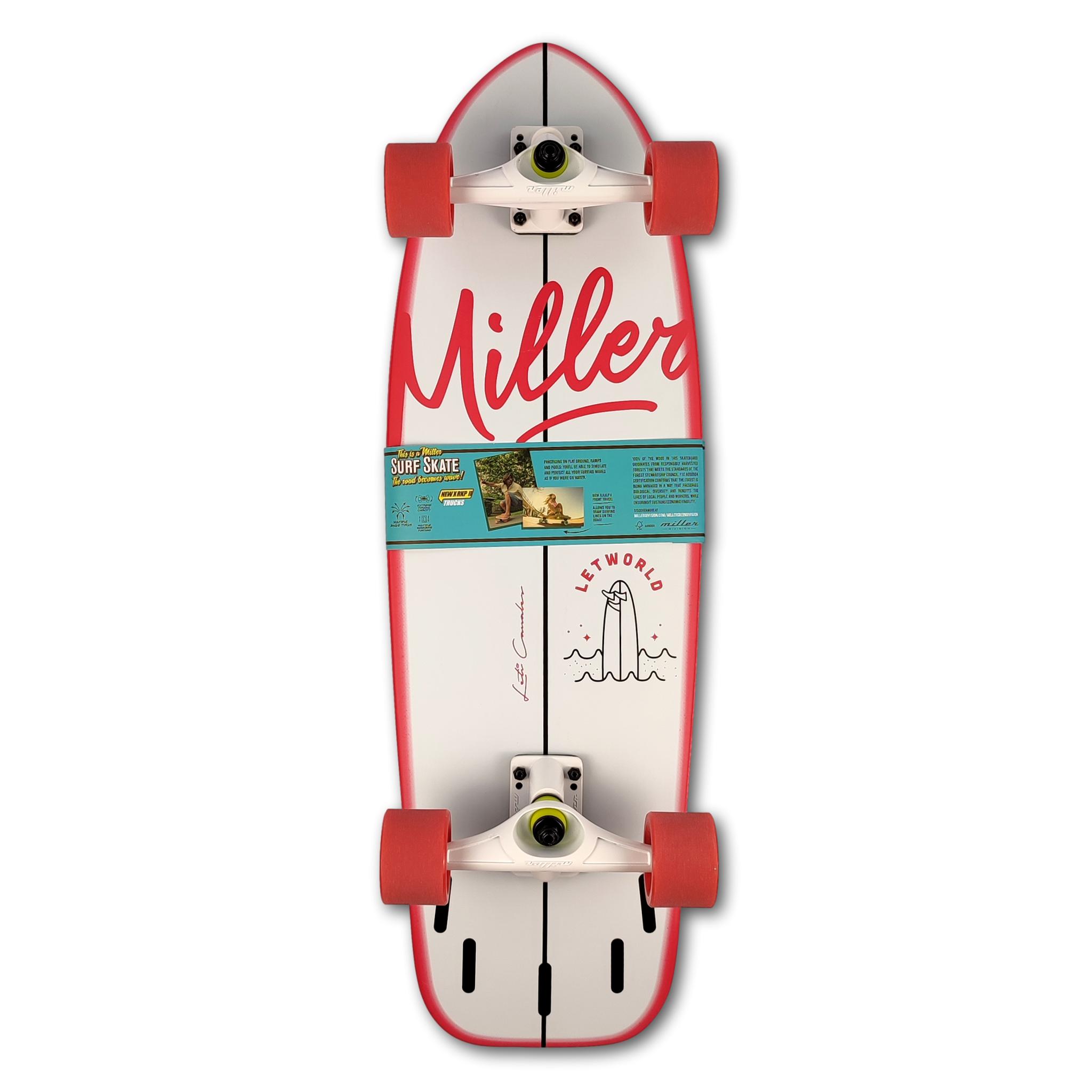 Miller let world surf skate 31