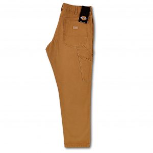 DICKIES CARPENTER PANT STONE WASHED BROWN DUCK