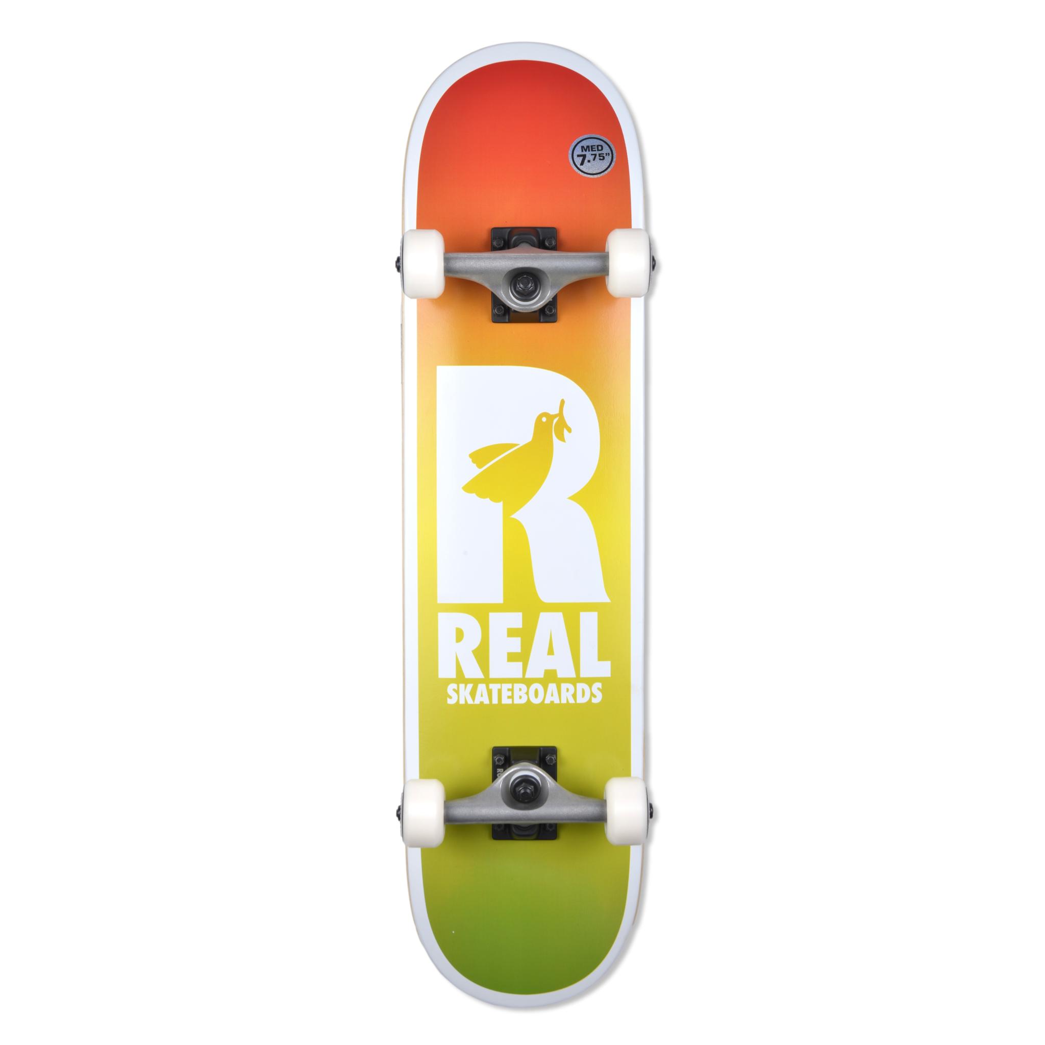 REAL SKATEBOARD BE FREE FADE COMPLETO 7.75