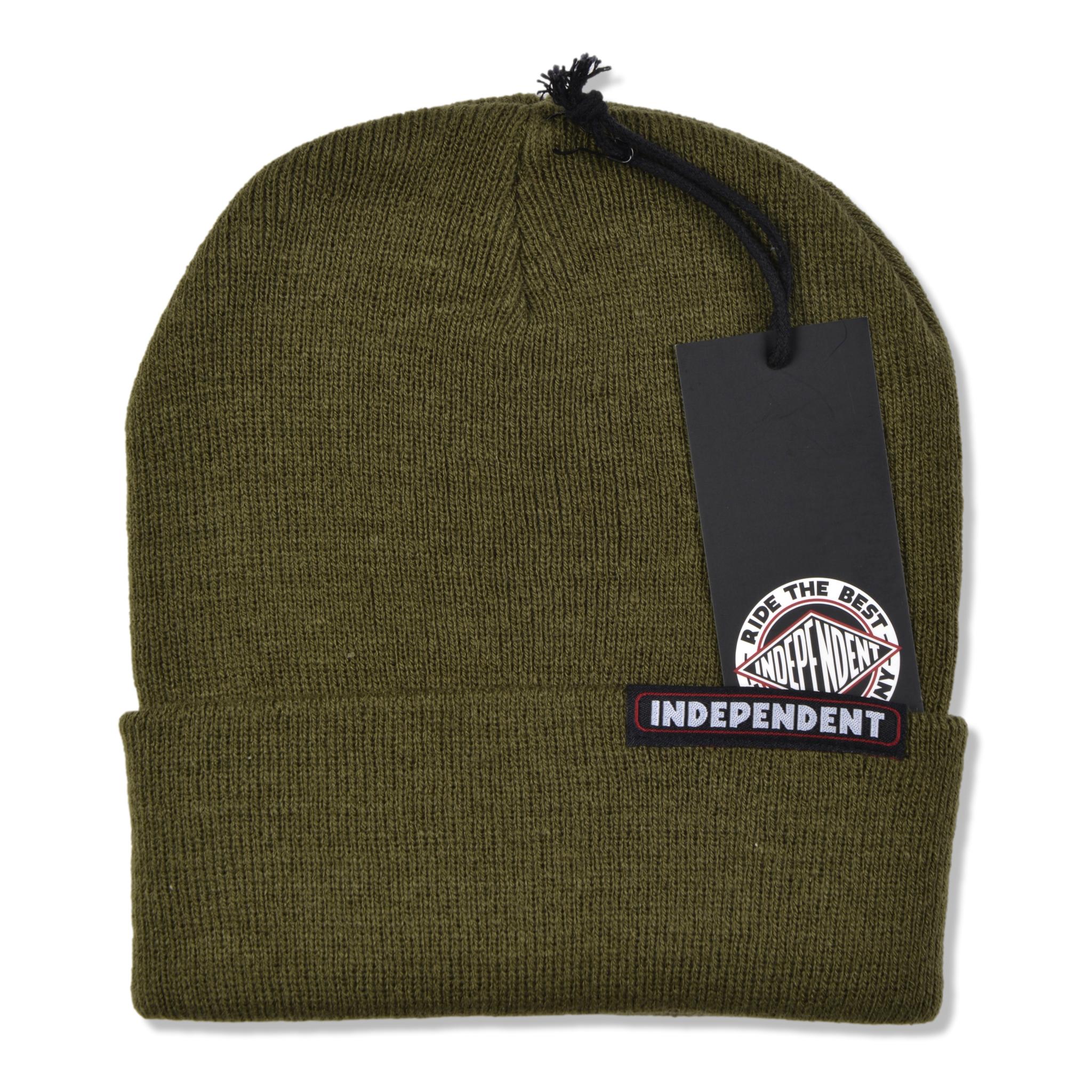 INDEPENDENT BAR BEANIE OLIVE