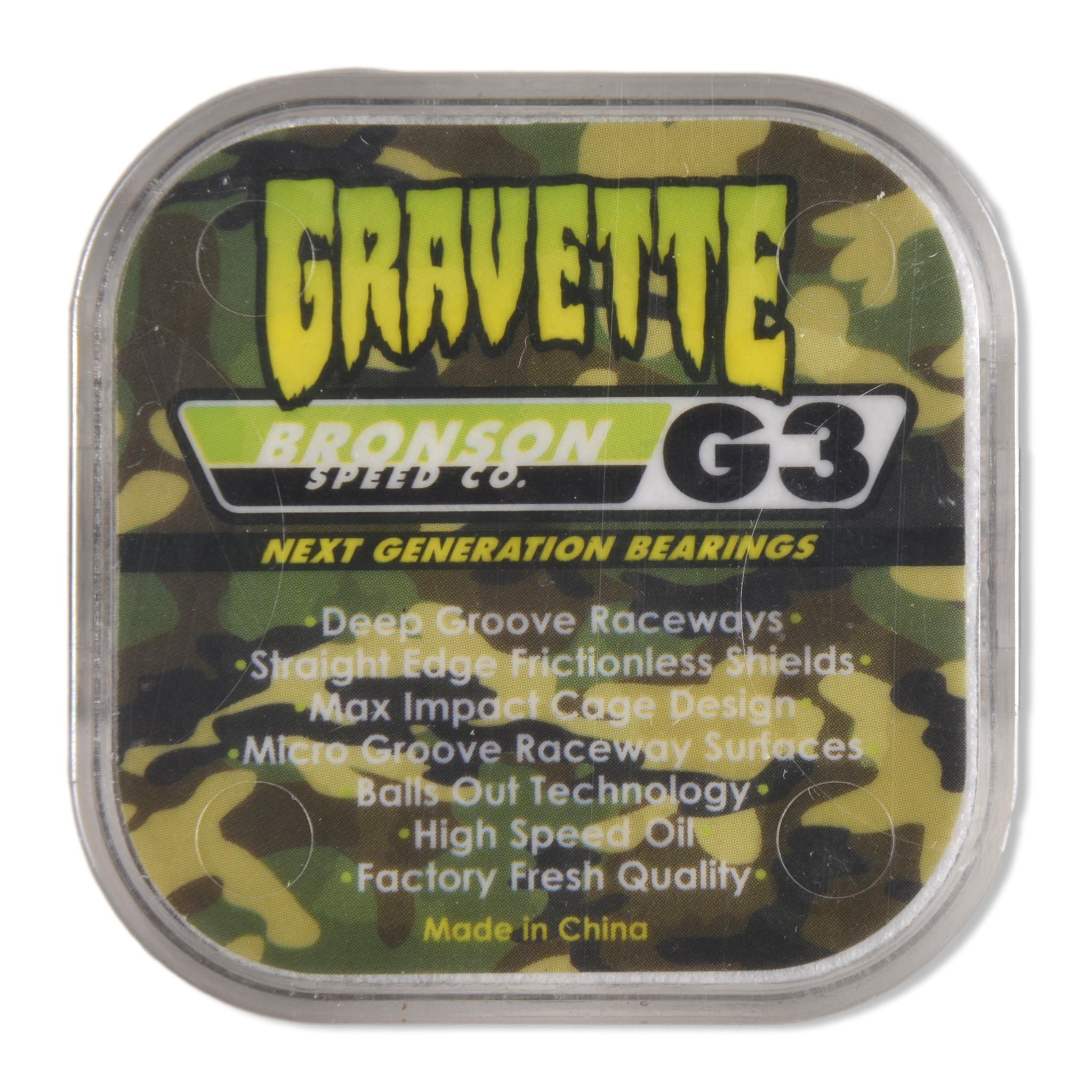 BRONSON GRAVETTE G3 NEXT GENERATION BEARINGS