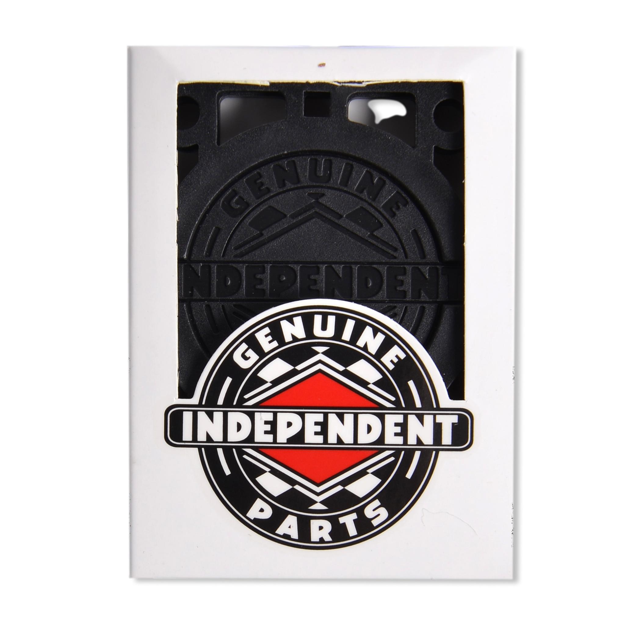 Independent riser pads black 1/4