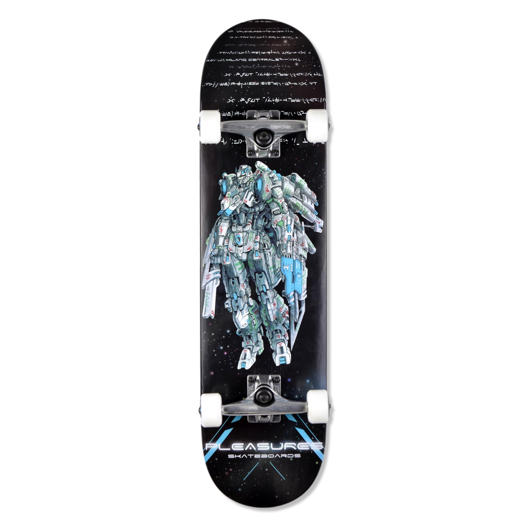 PLEASURES SKATEBOARDS completoCOMPLETO SPACE ACE PRO 8.25