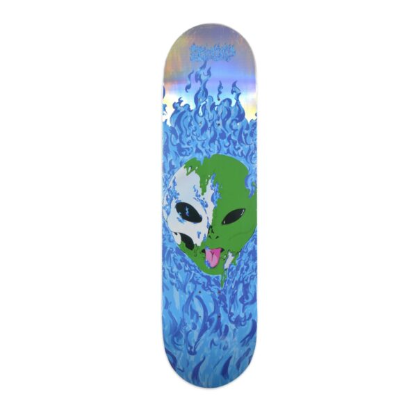 Ripndip blue Alien In Heck Skate Tavola 8.25"