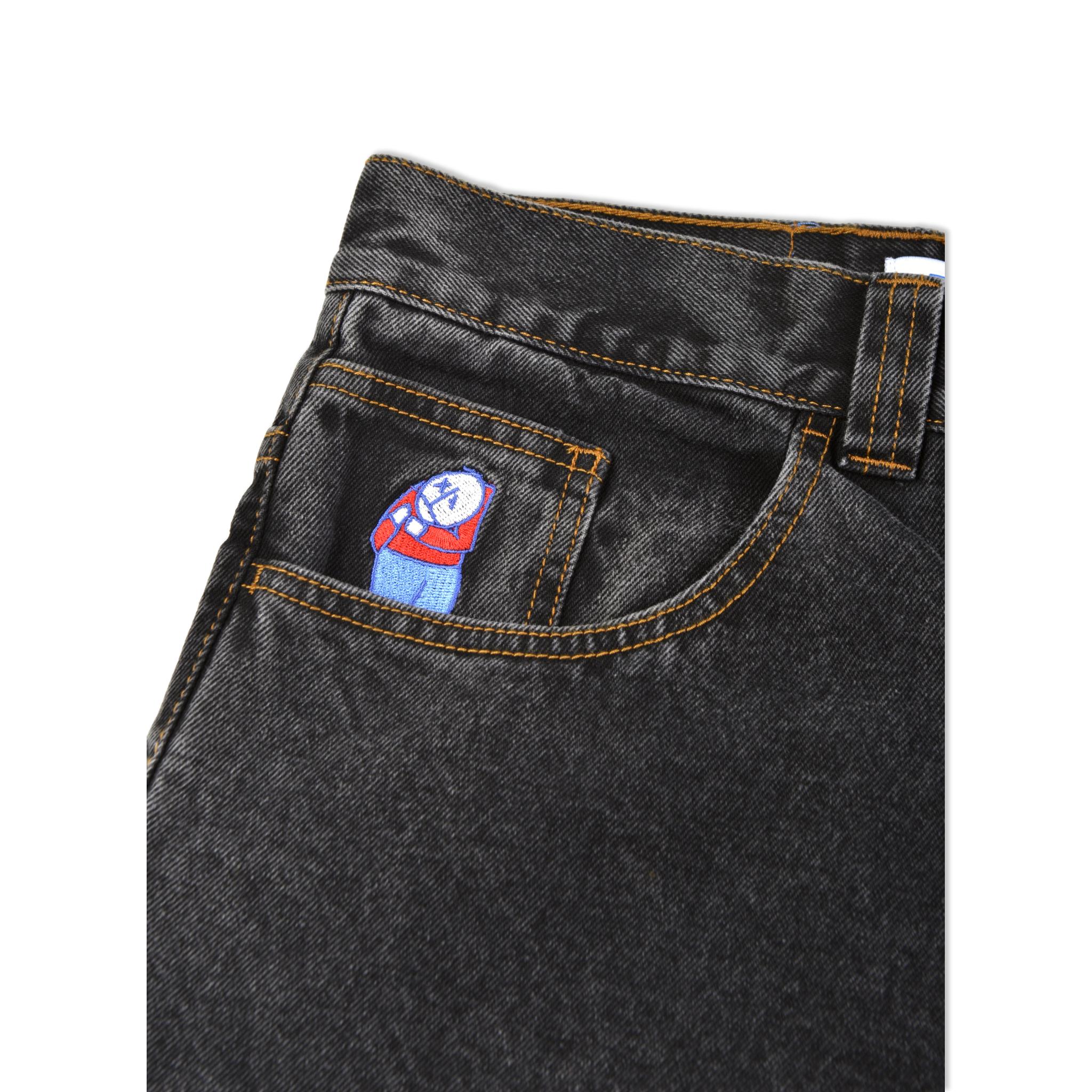 POLAR BIG BOY JEANS WASHED BLACK