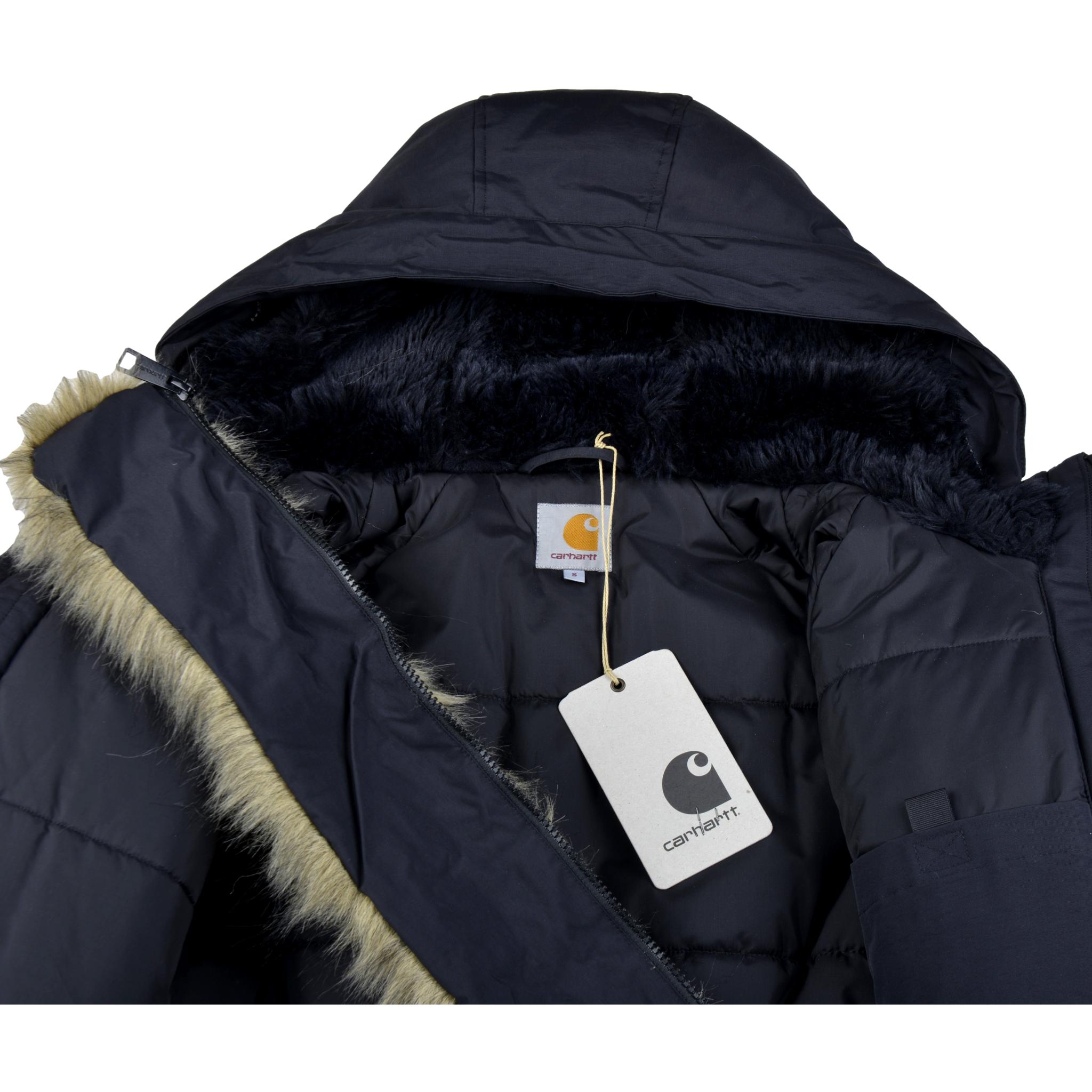 Carhartt Black Anchorage Parka Jacket
