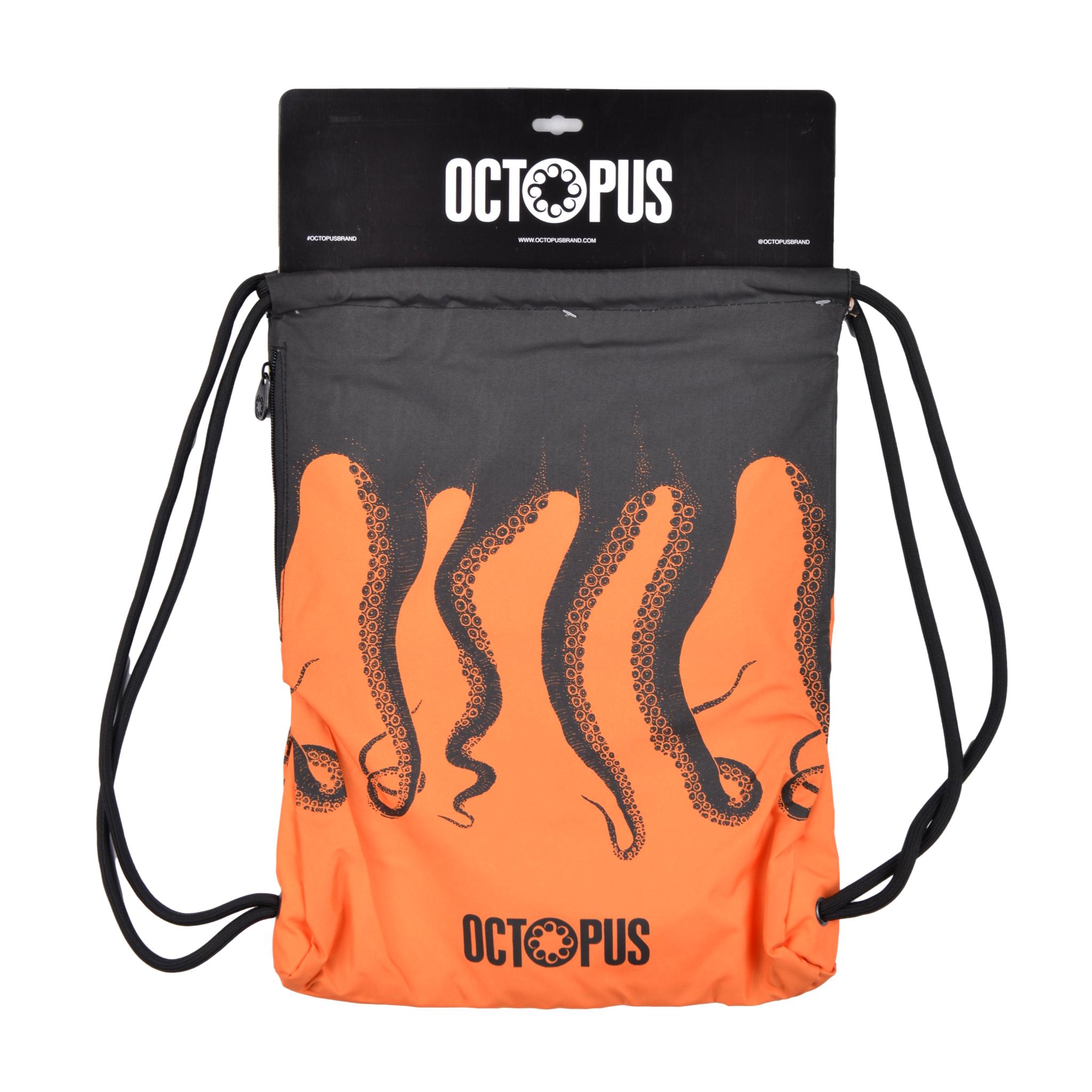 Octopus Original Backpack Black & Orange