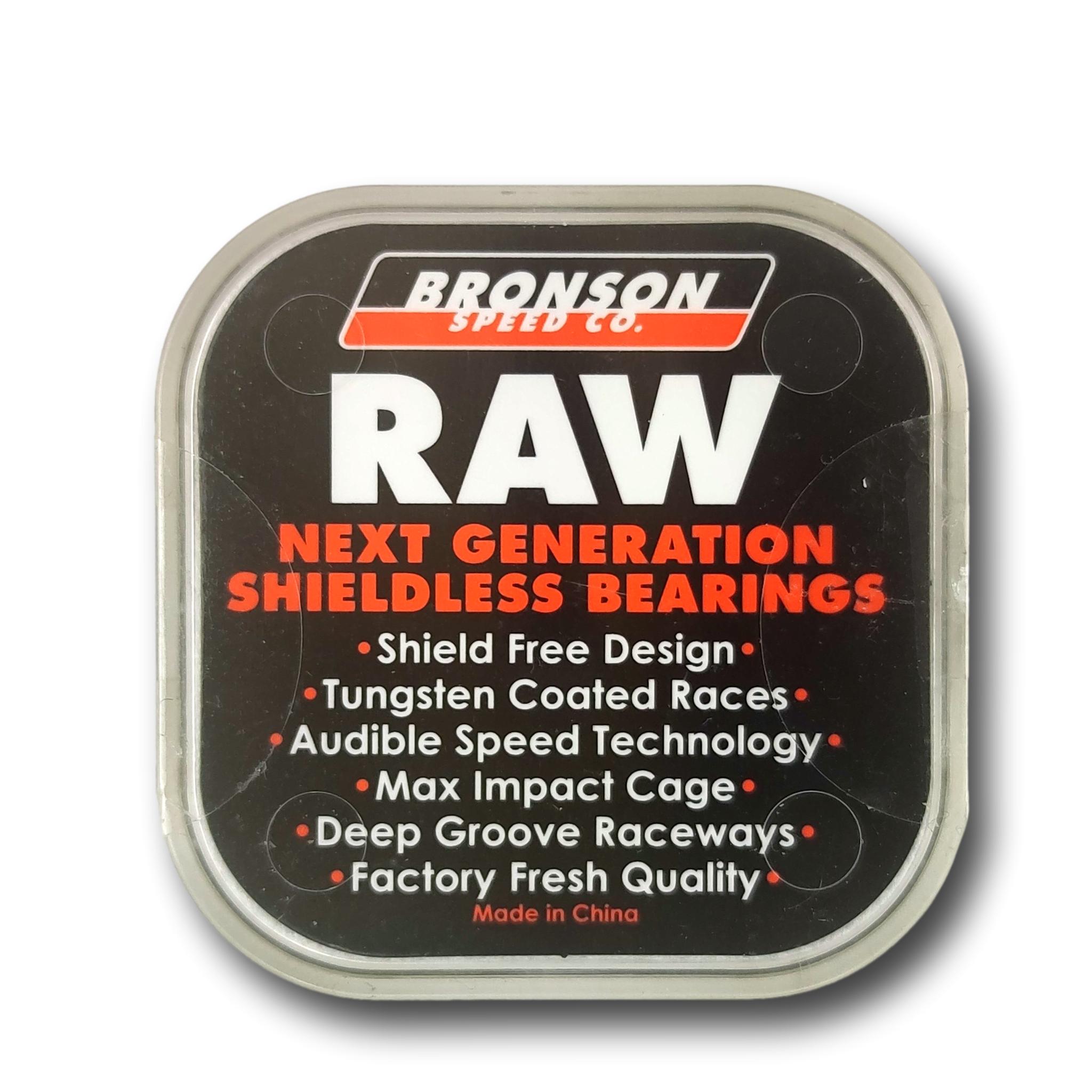 BRONSON RAW NEXT GENERATION SHIELDLESS BEARINGS