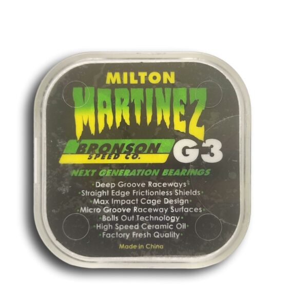 BRONSON MILTON MARTINEZ G3 NEXT GENERATION BEARINGS
