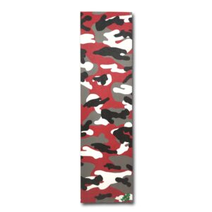 MOB RED CAMO GRIP TAPE SHEET 9"