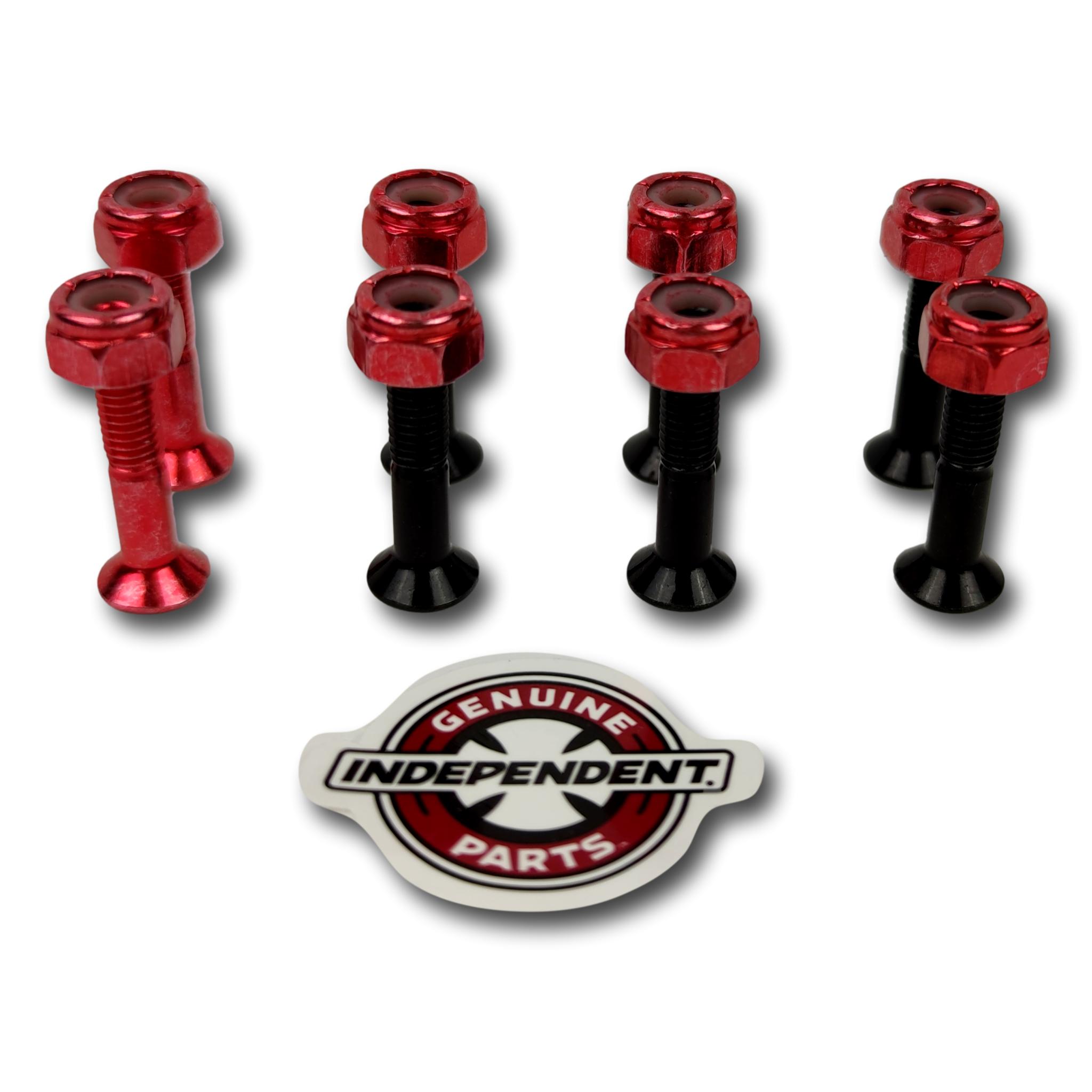 INDEPENDENT VITI SKATEBOARD CROSS BOLTS RED PHILLIPS 1