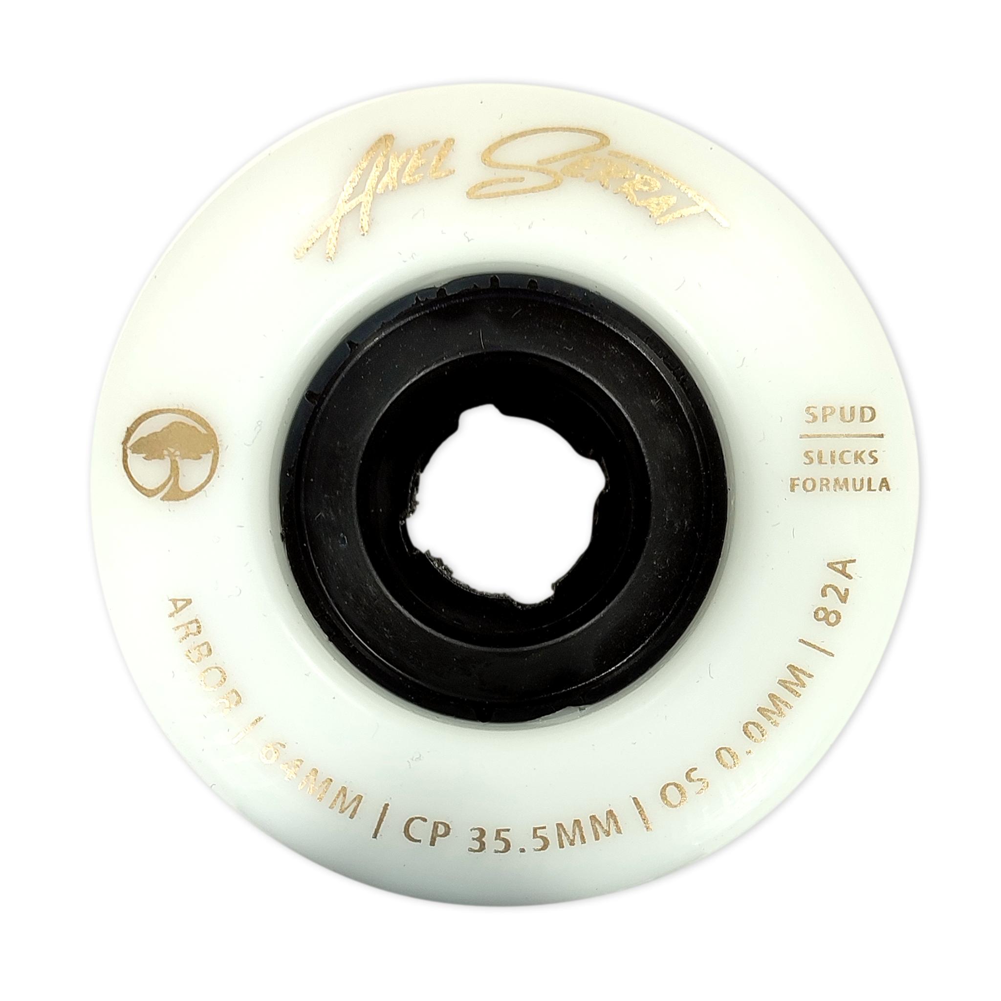 ARBOR SPUD AXEL SERRAT WHITE 64MM 82A