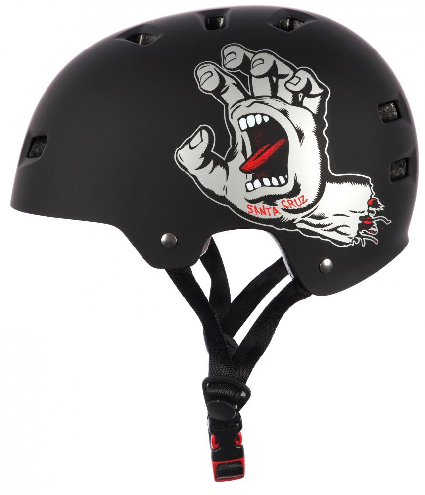 BULLET SCREAMING HAND CASCO ADULT S/M 54-57 MATT BLACK