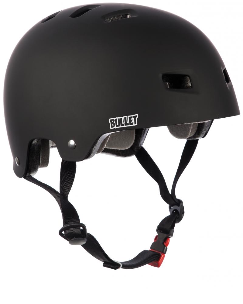 BULLET SCREAMING HAND CASCO ADULT S/M 54-57 MATT BLACK