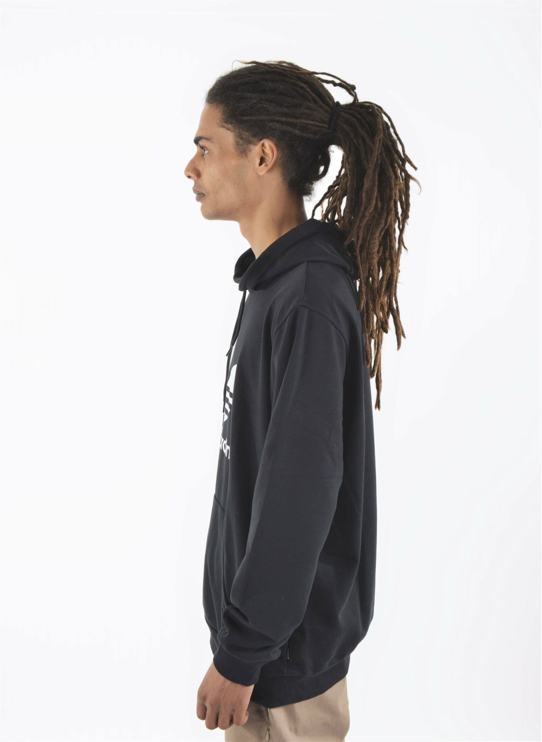 Spitfire Pullover Torched Script black- felpa con cappuccio skateboarding