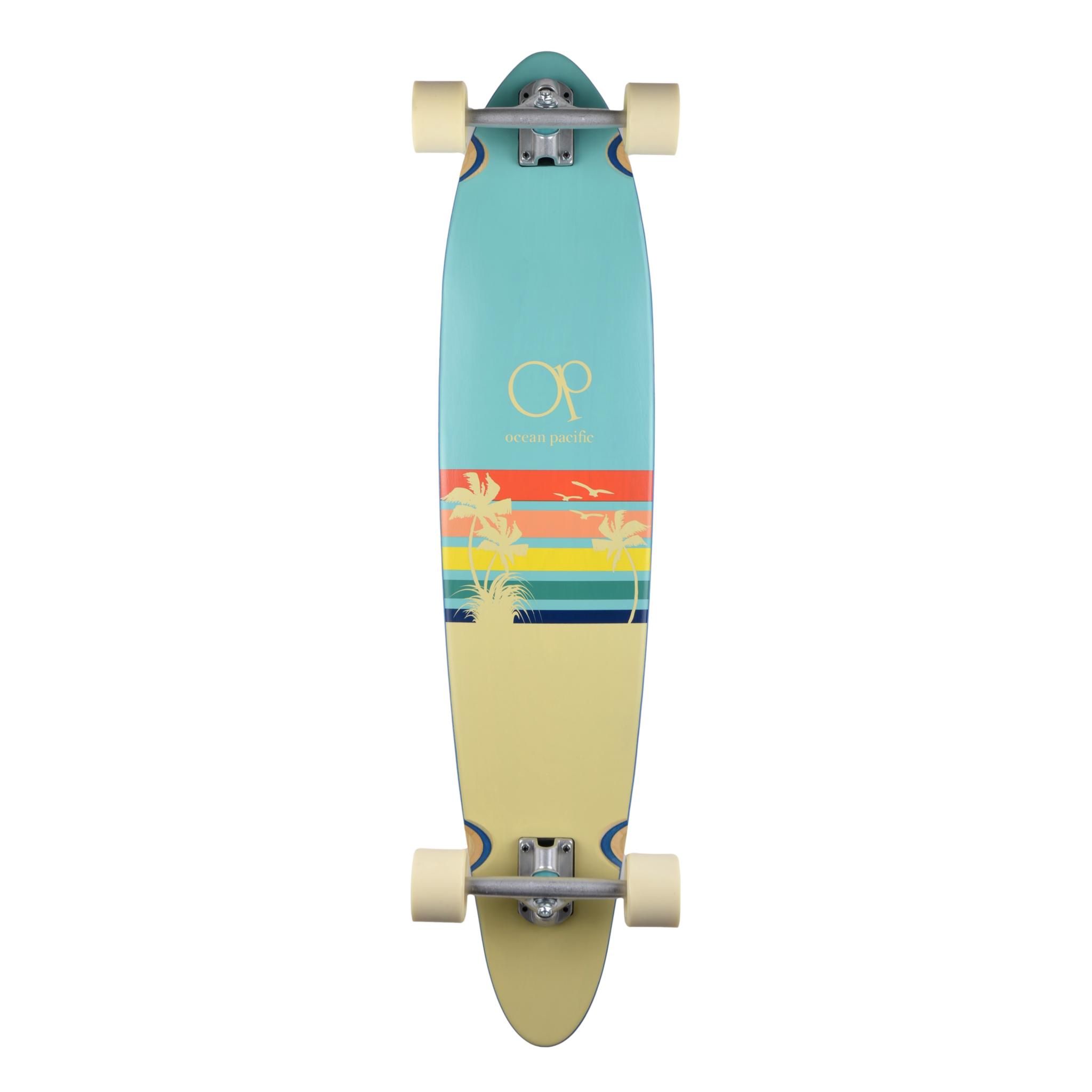 Ocean Pacific Sunset Complete Pintail Longboard 40