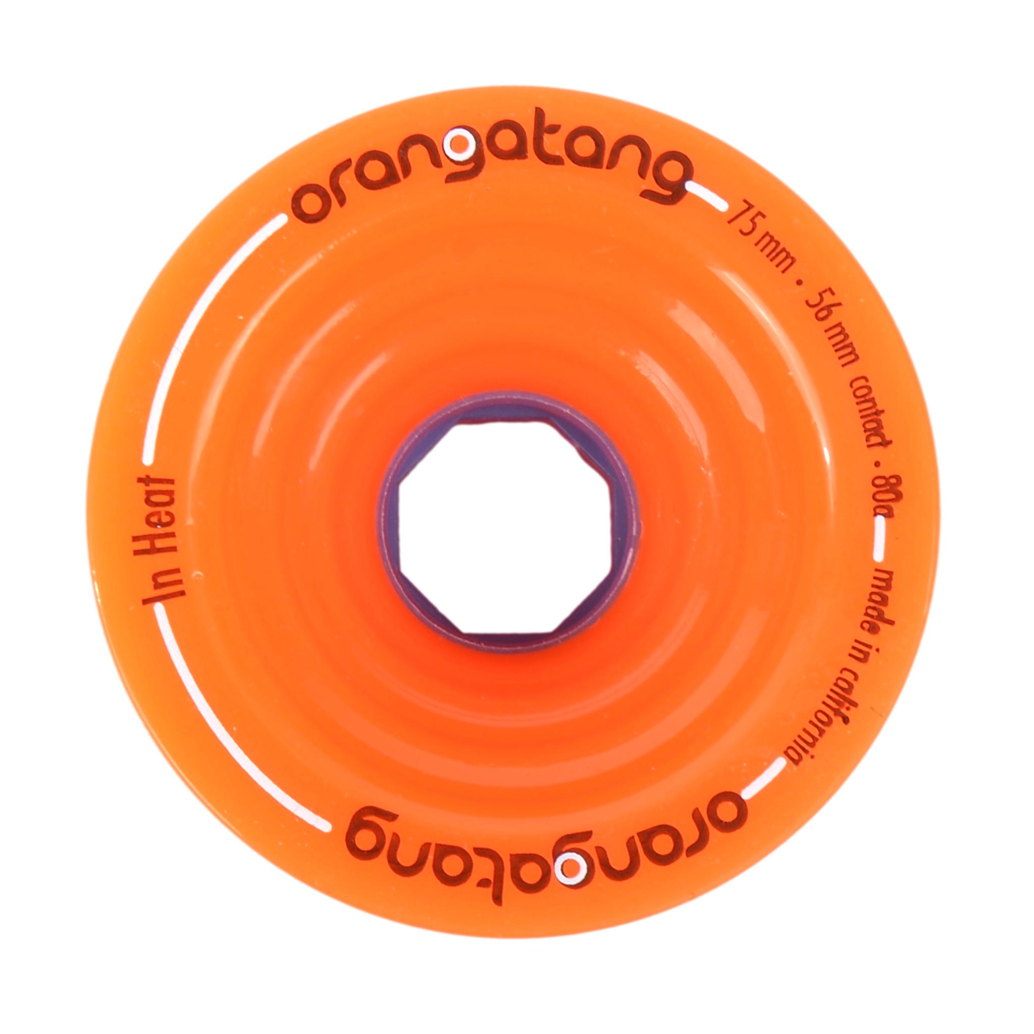 Orangatang Wheels In Heat 75MM x 56MM contact 80A